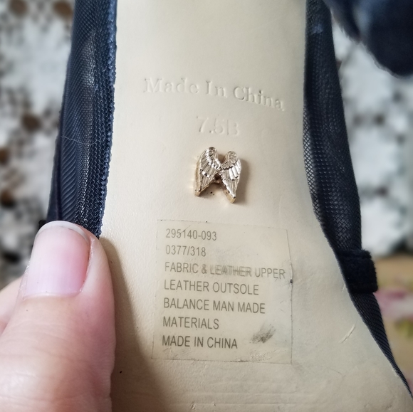 Victoria's Secret Suede & Mesh Heels - Picture 6 of 12